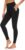 MOREFEEL Leggings with Pockets for Women, High Waisted Tummy Control Workout Black Hip Lift Yoga Pants Activewear