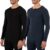 Fruit of the Loom Men’s Recycled Waffle Thermal Underwear Henley Top (1 and 2 Packs)