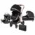 SteAnny Baby Stroller Foldable Toddler Pram Baby Carriage Combo Newborn Basket